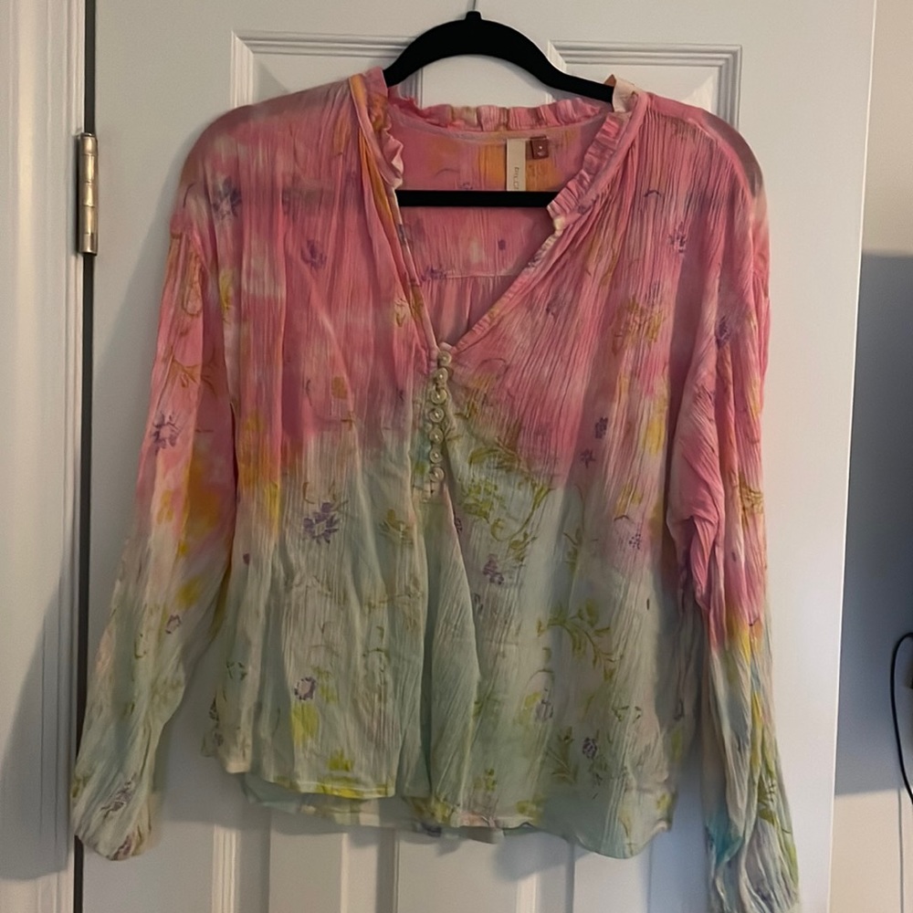 Anthropologie blouse size medium
